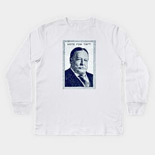 1912 Vote Taft for President Kids Long Sleeve T-Shirt